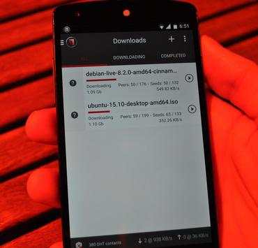 NOVA - Torrent Downloader screenshot 3