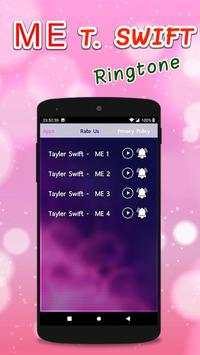Taylor Swift Ringtone - ME Song for Fans screenshot 3