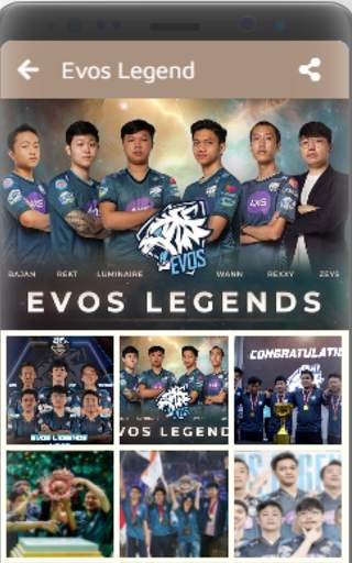 Wallpaper EVOS Legend HD screenshot 3