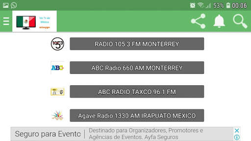 Radio  y Tv  Mexico screenshot 1