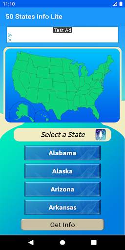 50 States Info Lite screenshot 1