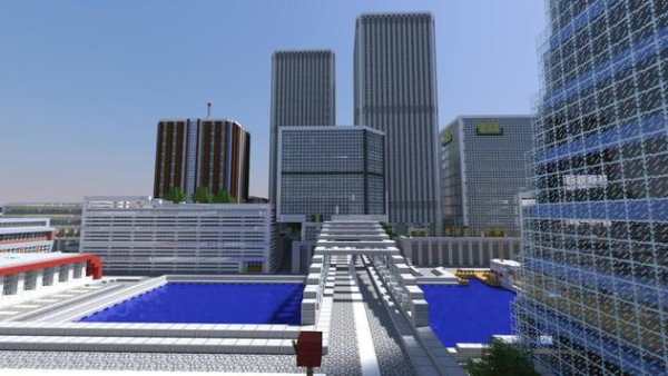 Tazader City Minecraft map screenshot 1