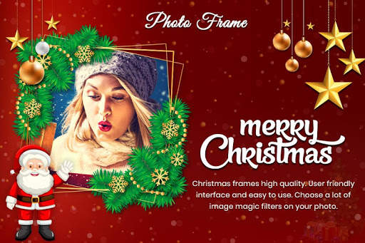 Christmas Photo Frame - Xmas Photo Frame screenshot 1