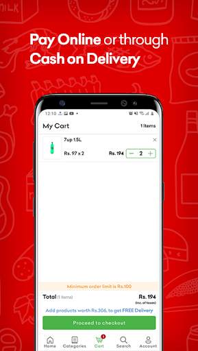 Airlift Express - Grocery & Pharmacy Delivery स्क्रीनशॉट 5