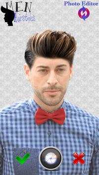 Men Hairstyles Photo Editor screenshot 3