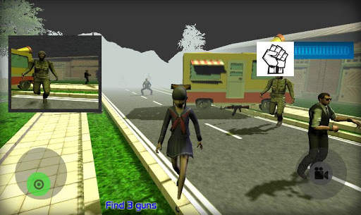 High School Girl Sakura Fighter Sim screenshot 1