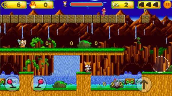 Super Speedy Adventure: tails dash screenshot 2