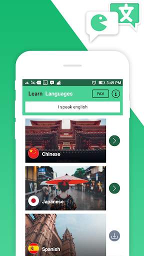 Learn Multi Languages Free screenshot 1