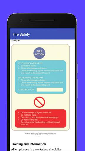 Fire Safety Guide screenshot 5