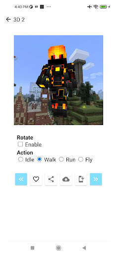 Skins 3D For Minecraft PE screenshot 3