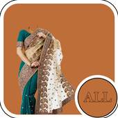 Woman Saree Style Photo 1.0