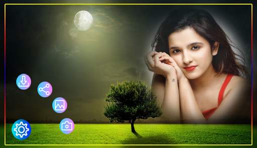 Moon Photo Frames : Moon Wallpapers HD screenshot 1
