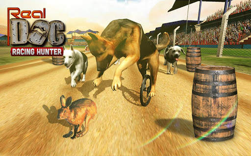 Real Dogs Racing Rabbit Hunter Greyhound Simulator screenshot 7