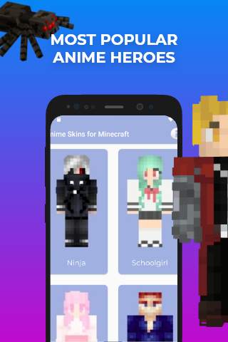 Anime Skins for Minecraft PE screenshot 1