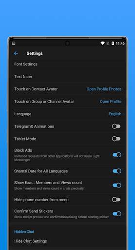 Light Messenger | بدون فیلتر | ضد فیلتر screenshot 5