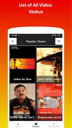 Army Video Status - Indian Army Video Status screenshot 3