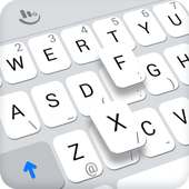 Simple Style IOS 11 Tema Keyboard on 9Apps