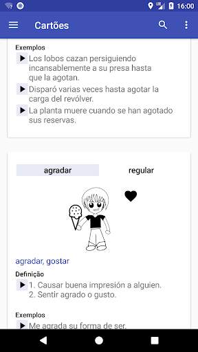Verbos Español screenshot 2