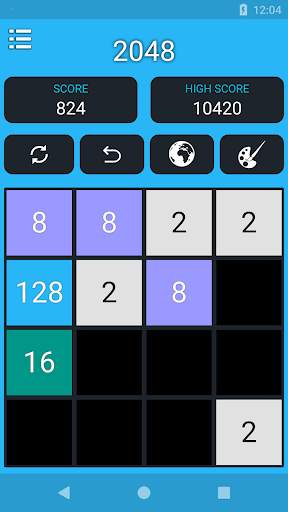 2048 screenshot 2