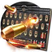 Bullet Gun keyboard Theme 10001003