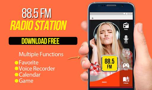 88.5 radio station radio apps for android screenshot 1