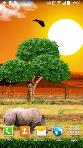 Safari Live Wallpaper screenshot 1