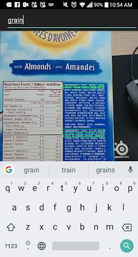 Ctrl F - Live camera search 4 تصوير الشاشة