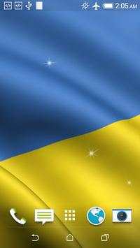 Ukraine Flag Live Wallpaper 1 تصوير الشاشة