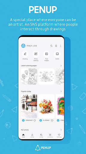 PENUP - Share your drawings screenshot 1