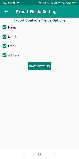 Contact To Excel screenshot 4