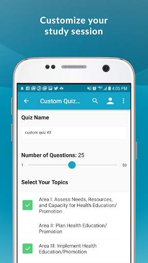 Certification Guide for Health Ed Specialist скриншот 2