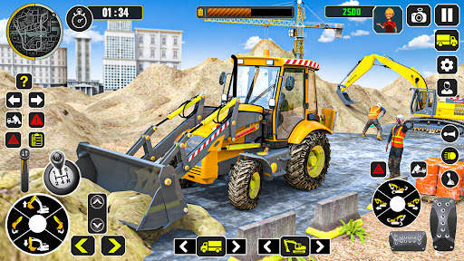 Sand Excavator Simulator Games screenshot 4