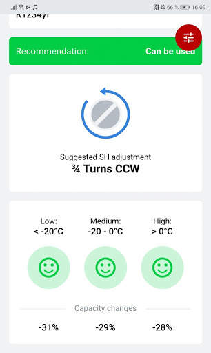 Low-GWP Tool screenshot 2