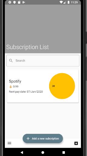 My Subscriptions - Manage online Subscriptions screenshot 3