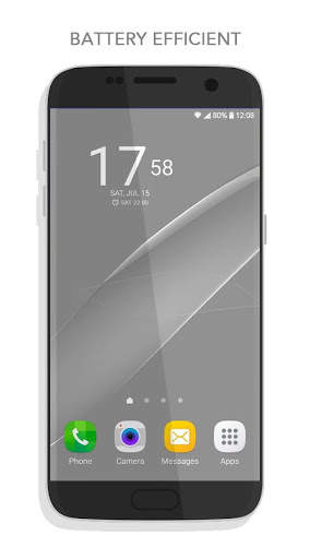 S8 Live Wallpaper Xperia Infinity Silk screenshot 2