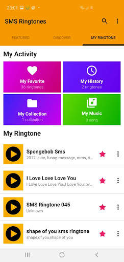 SMS Ringtones Free screenshot 8