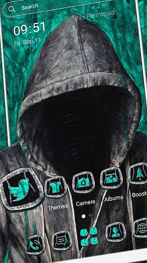Cool Hacker Theme screenshot 1