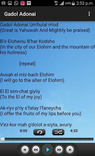 Messianic Worship Songs screenshot 4