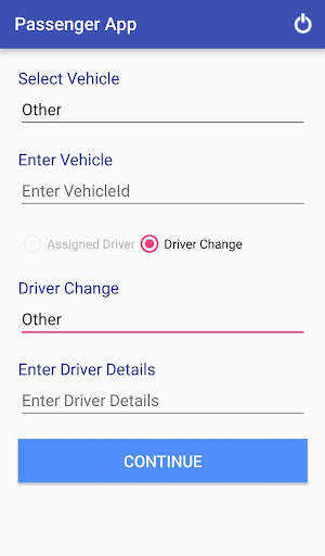 Passenger App 2 تصوير الشاشة