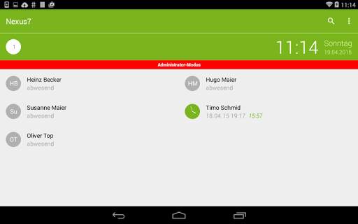 ZEP Clock - Mobile Stempeluhr screenshot 7