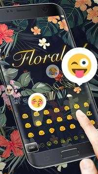 Floral Keyboard screenshot 3