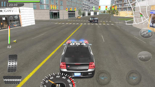 Mad Cop3 Police Car Race Drift screenshot 1