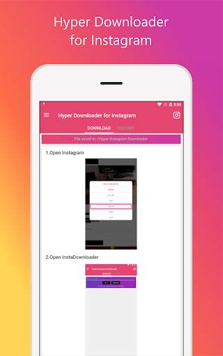 Hyper Downloader for Instagram screenshot 1
