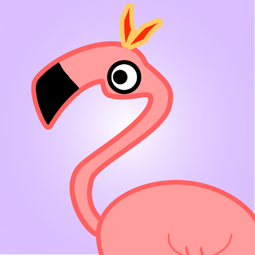 Flamingo Game: Tap Tap Run 🦩 icon