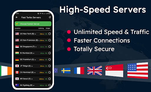 Private VPN - Fast Turbo VPN screenshot 3
