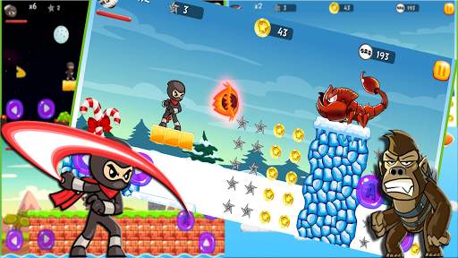 ninja run: jungle adventure game. adventure world. screenshot 5