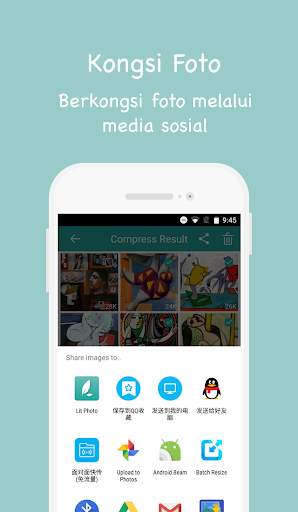 Foto memampatkan dan saiz semula screenshot 5