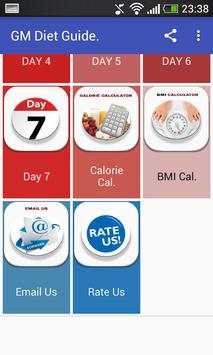 GM Diet Guide. screenshot 1