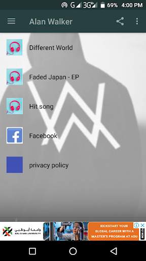 Alan Walker Song screenshot 1