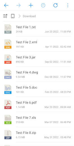 Manajer kartu SD, manajer file screenshot 3